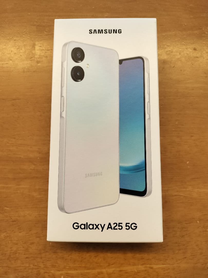 Samsung Galaxy A25 5GライトブルーSIMフリー新品未開封品