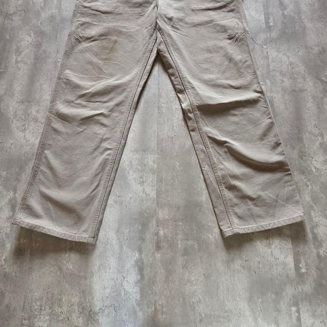 Carhartt ダックパンツフェードグレー ワーク ペインターパンツw38激渋