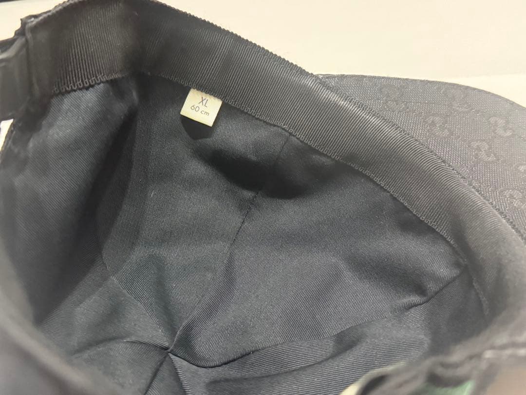 美品 グッチ GGキャンバス キャップ GUCCI XL