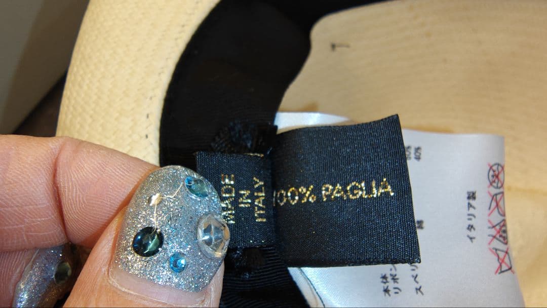 ボルサリーノ　パナマハット　レディース　未使用