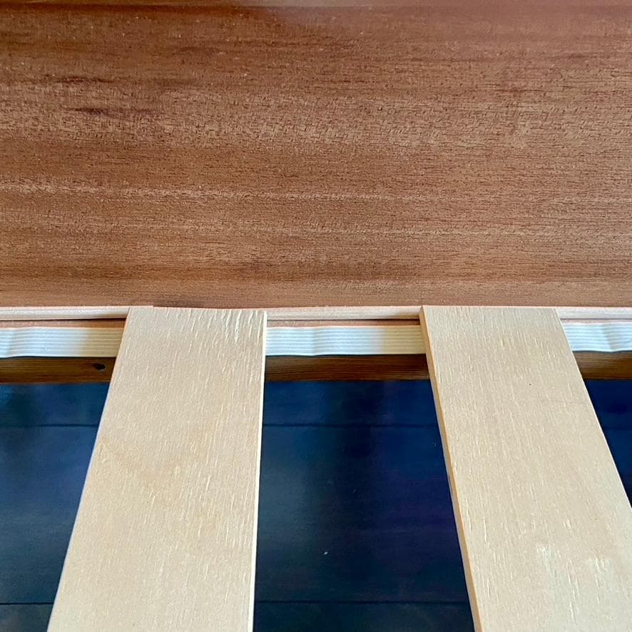 【gon】北欧家具torringチーク材シングルベッドフレームすのこ付き