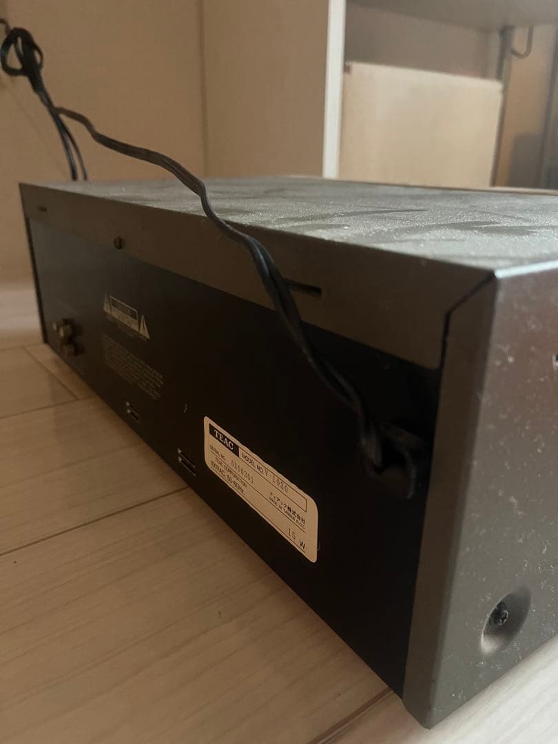 TEAC V-1030 カセットデッキ ティアック オーディオ機器　通電確認のみ
