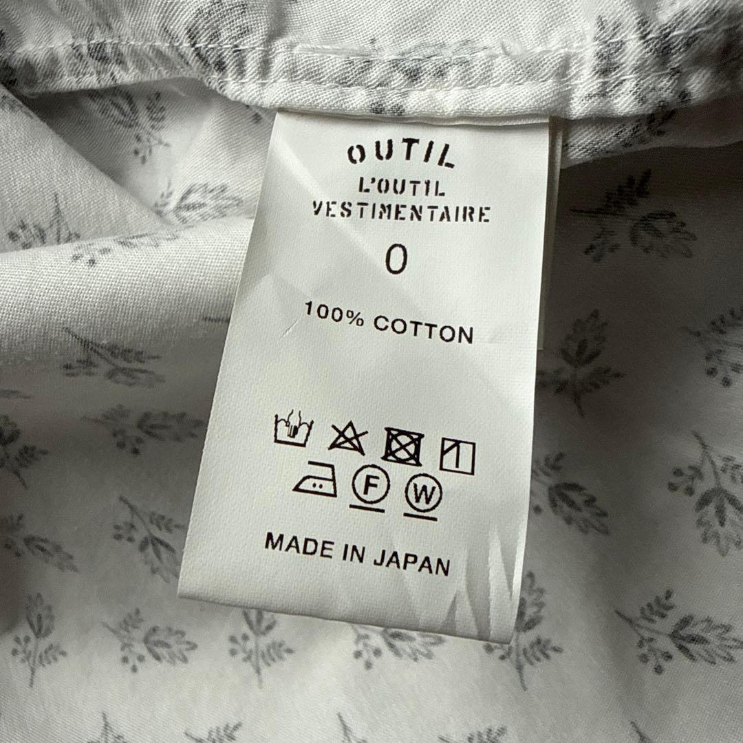 OUTIL シャツ　プルオーバータイプ