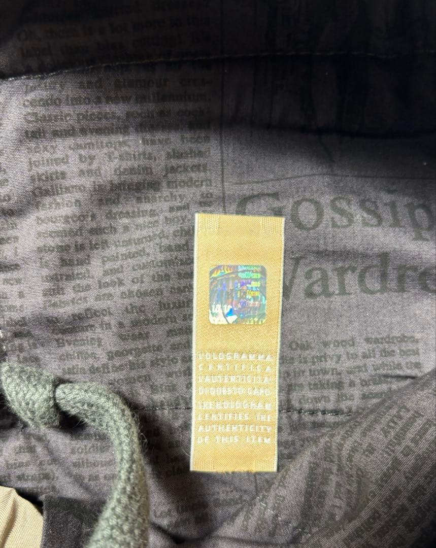 パンツ 11AW galliano 3Dpockets wool cargo pants