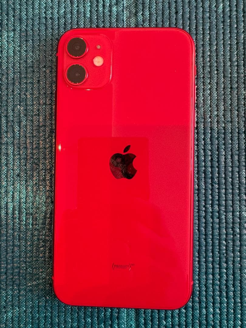 【美品｜海外仕様】iPhone11 128GB プロダクトレッド コンプセット