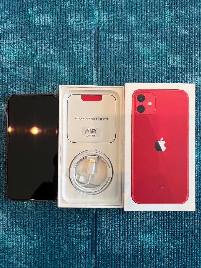 【美品｜海外仕様】iPhone11 128GB プロダクトレッド コンプセット