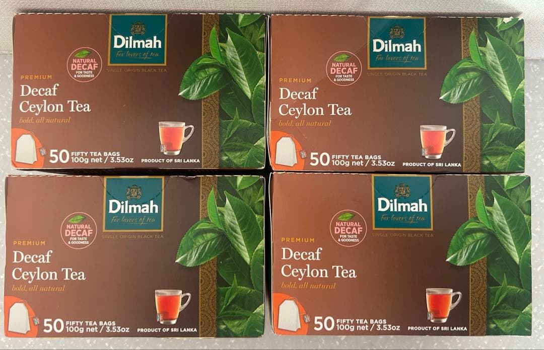 デカフェ　ディルマ Dilmah 紅茶 スリランカ ティーバッグ セイロンティー