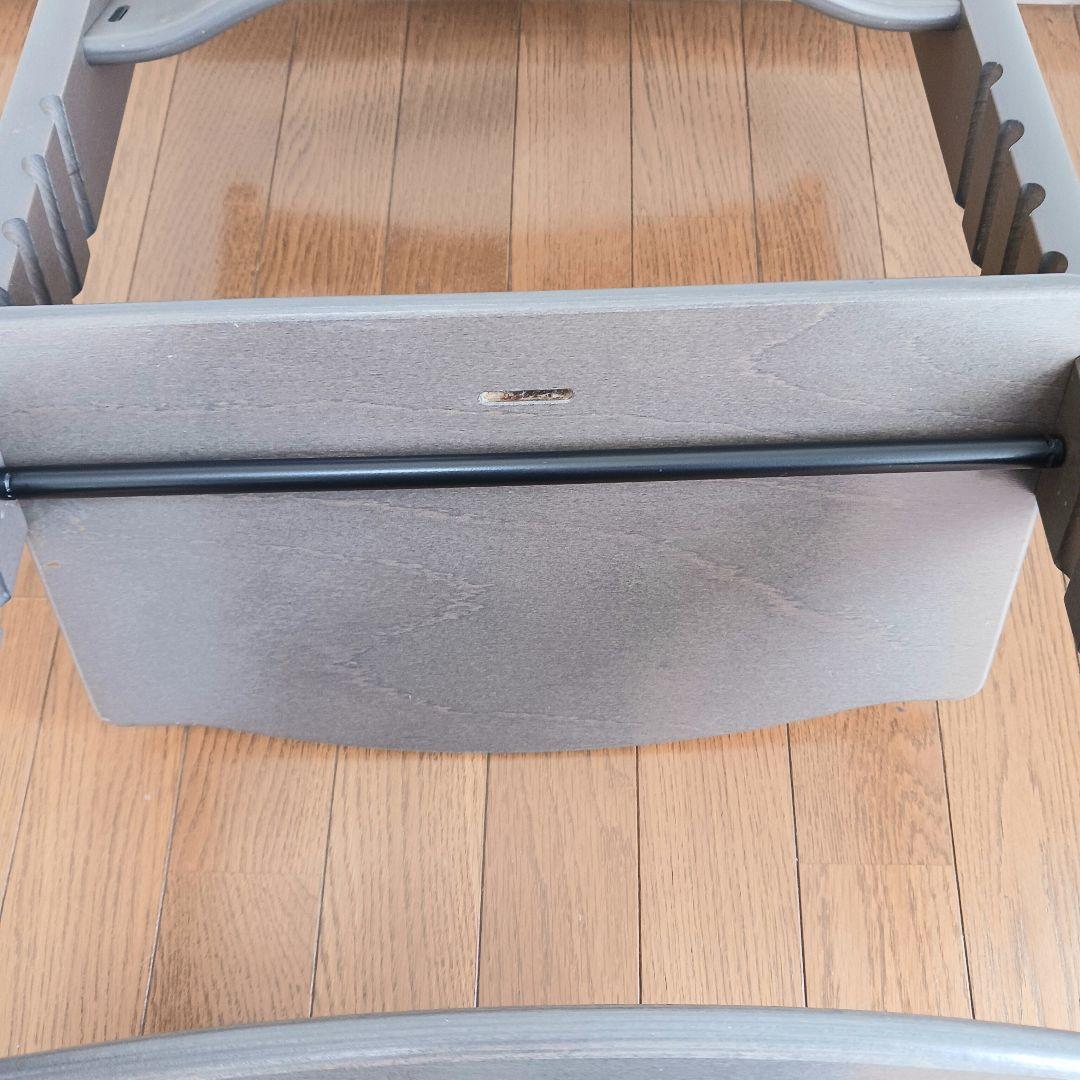 【美品】ストッケ　トリップトラップ　ヘイジーグレー