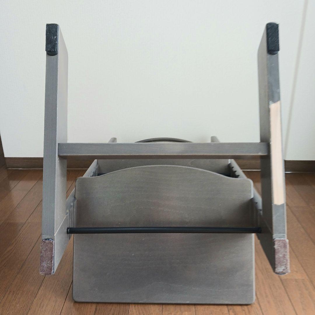 【美品】ストッケ　トリップトラップ　ヘイジーグレー