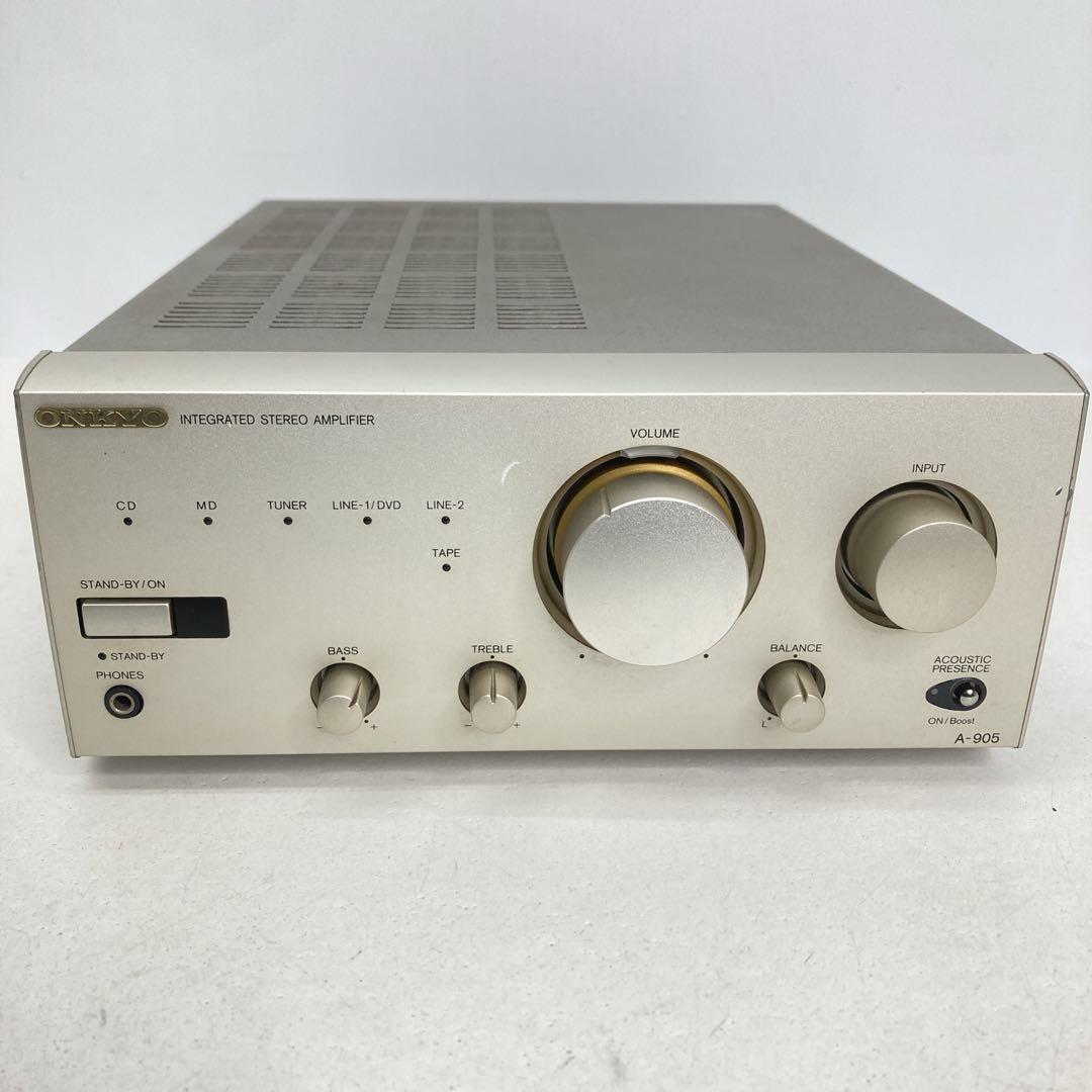 ONKYO ステレオアンプ A-905 00771