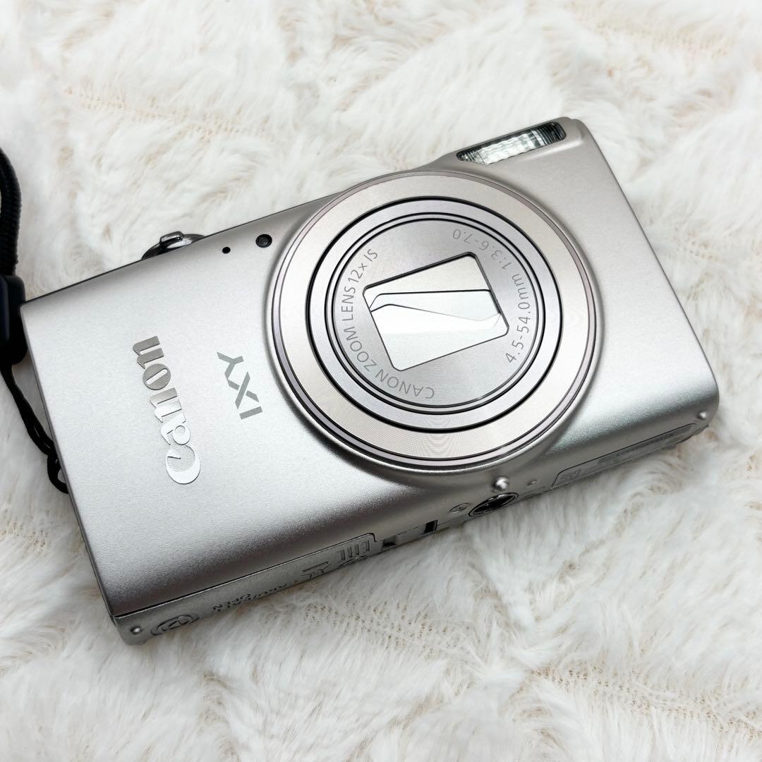 極美品 動作良好 Canon IXY 650 シルバー Wi-Fi搭載モデル