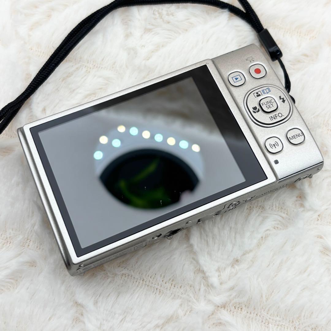極美品 動作良好 Canon IXY 650 シルバー Wi-Fi搭載モデル