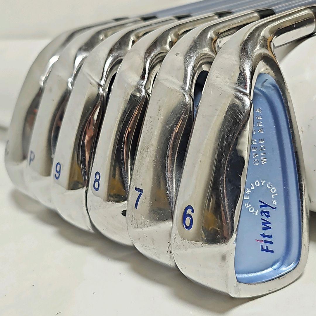 レディース　右利き　初心者～　Fitway　フィットウェイ　ゴルフクラブセット