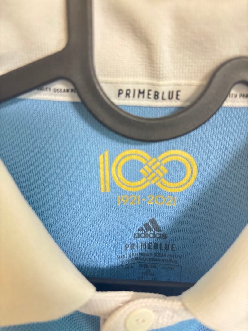 Mサイズ ★ アディダス サッカー日本代表 100周年 ユニフォーム ポロシャツ