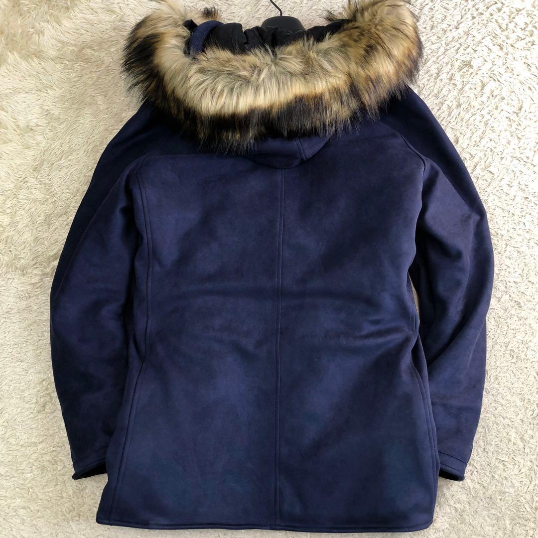 XL/美品⭐ウノピュウノウグァーレトレ N-3B フェイクスエード モッズコート