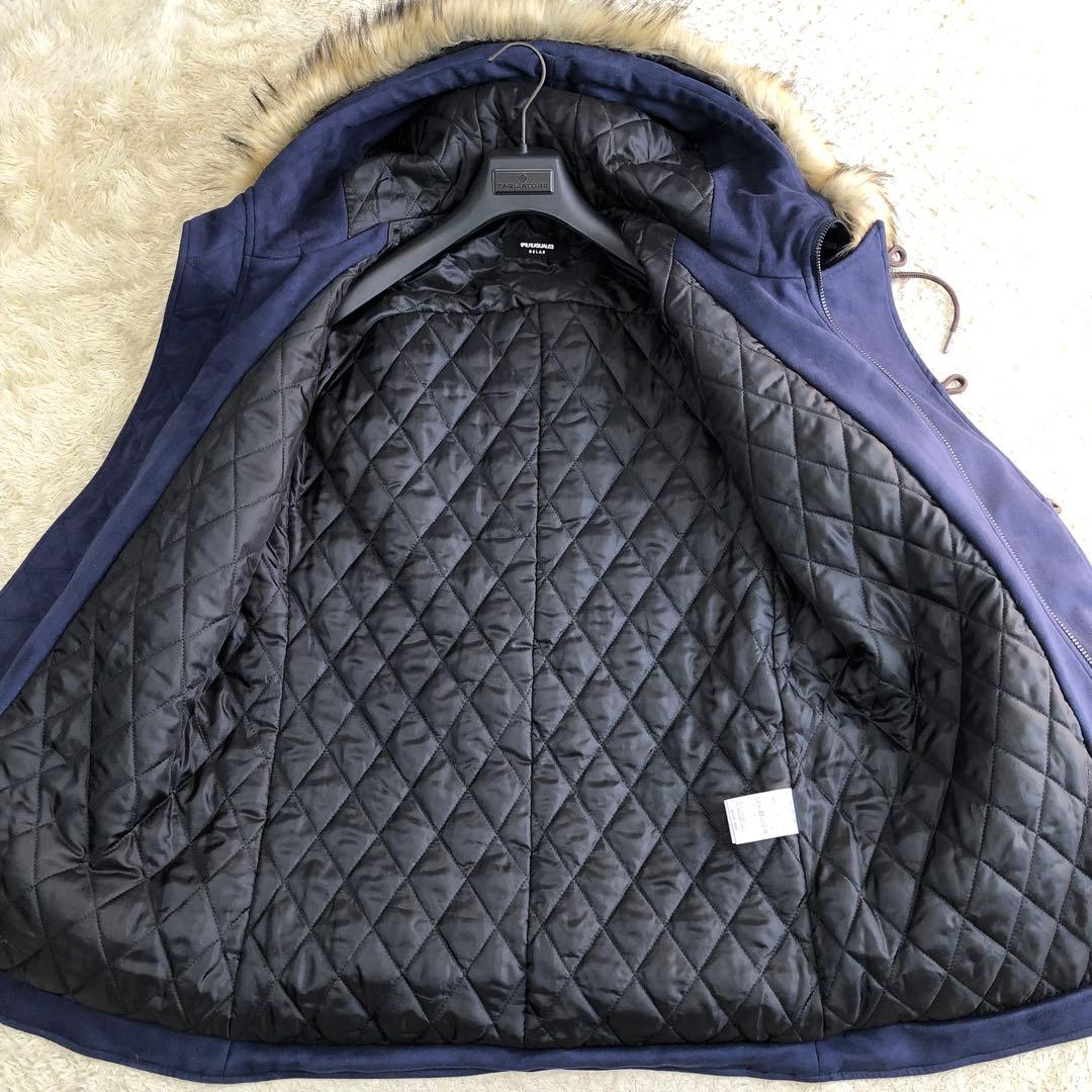 XL/美品⭐ウノピュウノウグァーレトレ N-3B フェイクスエード モッズコート