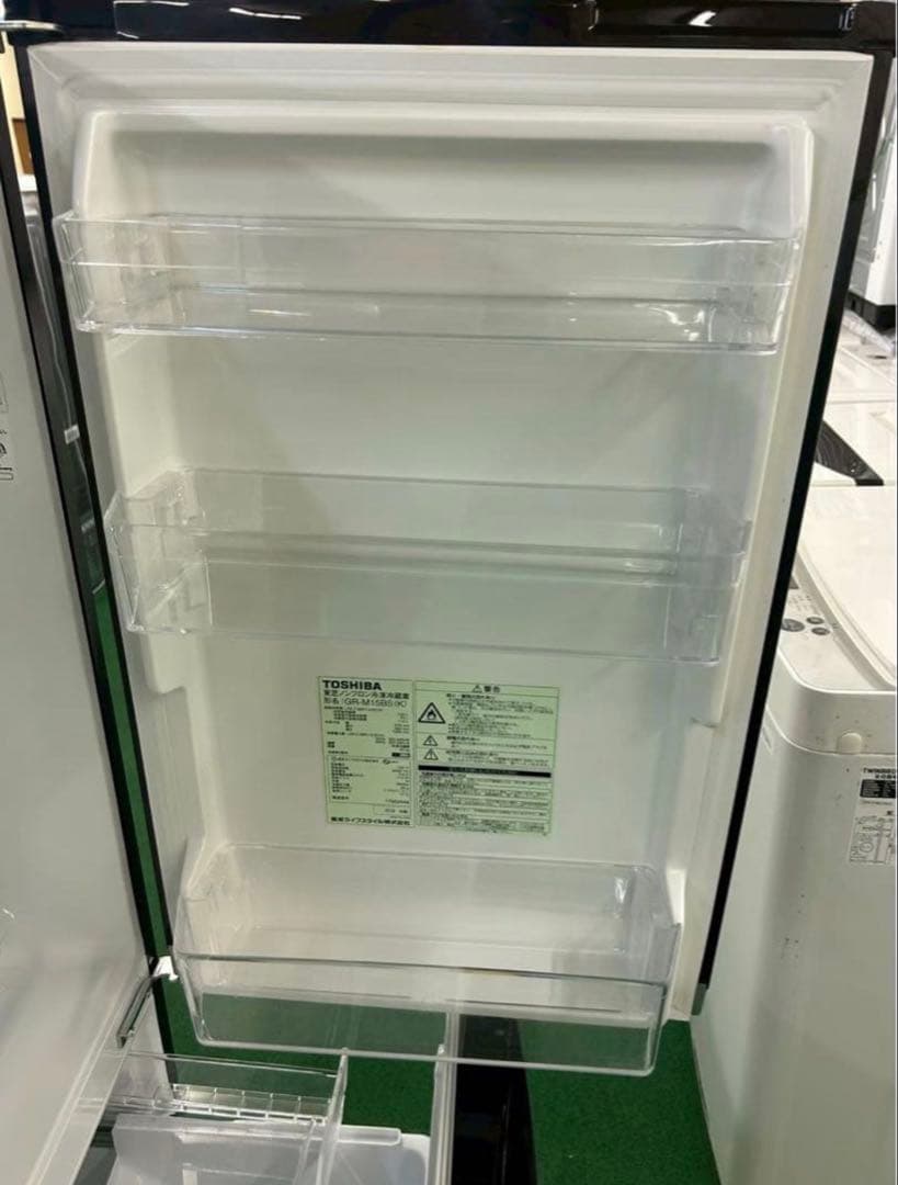 2018年式 153L 東芝 冷蔵庫 GR-M15BS（K）
