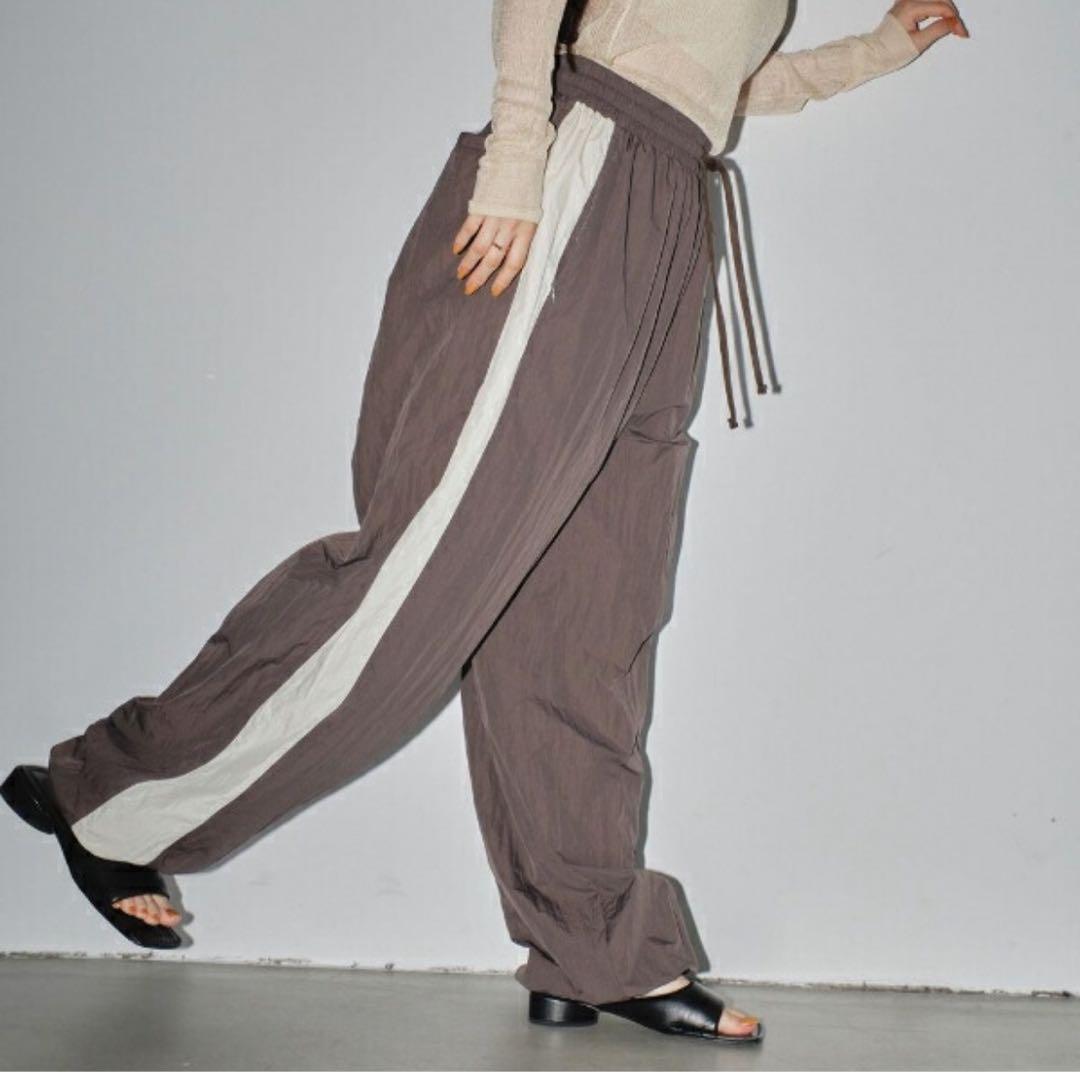 todayful／Nylon Line Pants