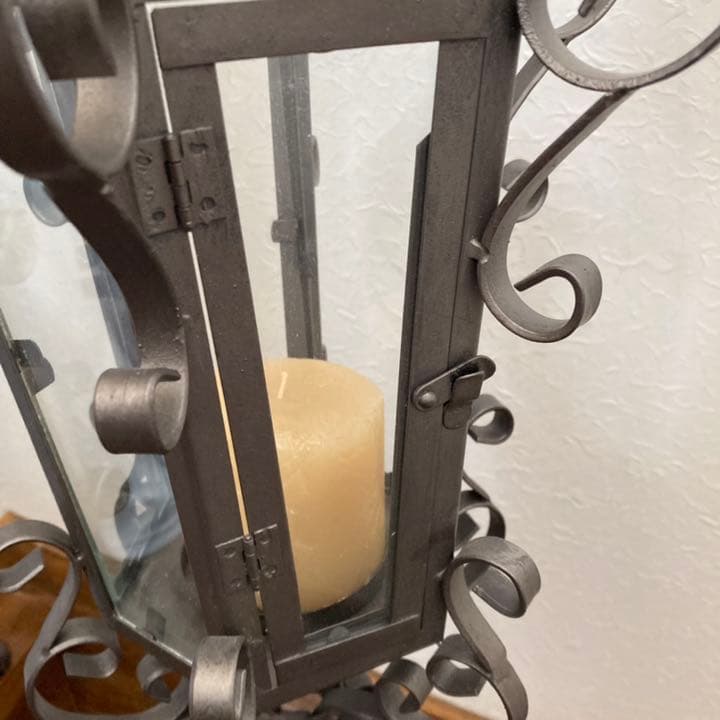 新品 アンティーク ランタン シェード