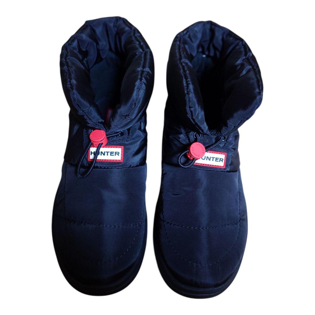 【美品】HUNTER イン アウト コージー パフ サイドベント ブーティー