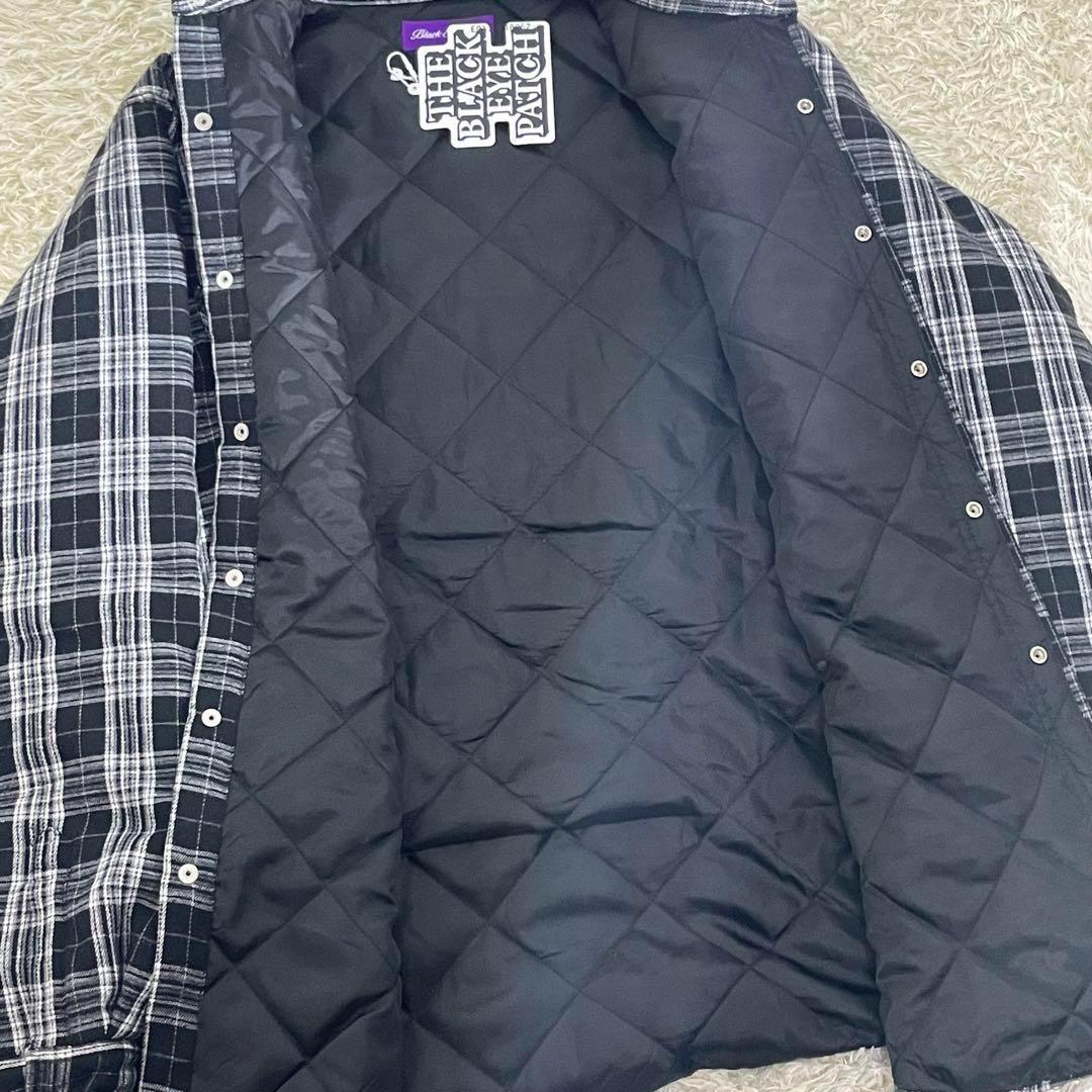 WurtS新品 ブラックアイパッチ キルティングカバーオール