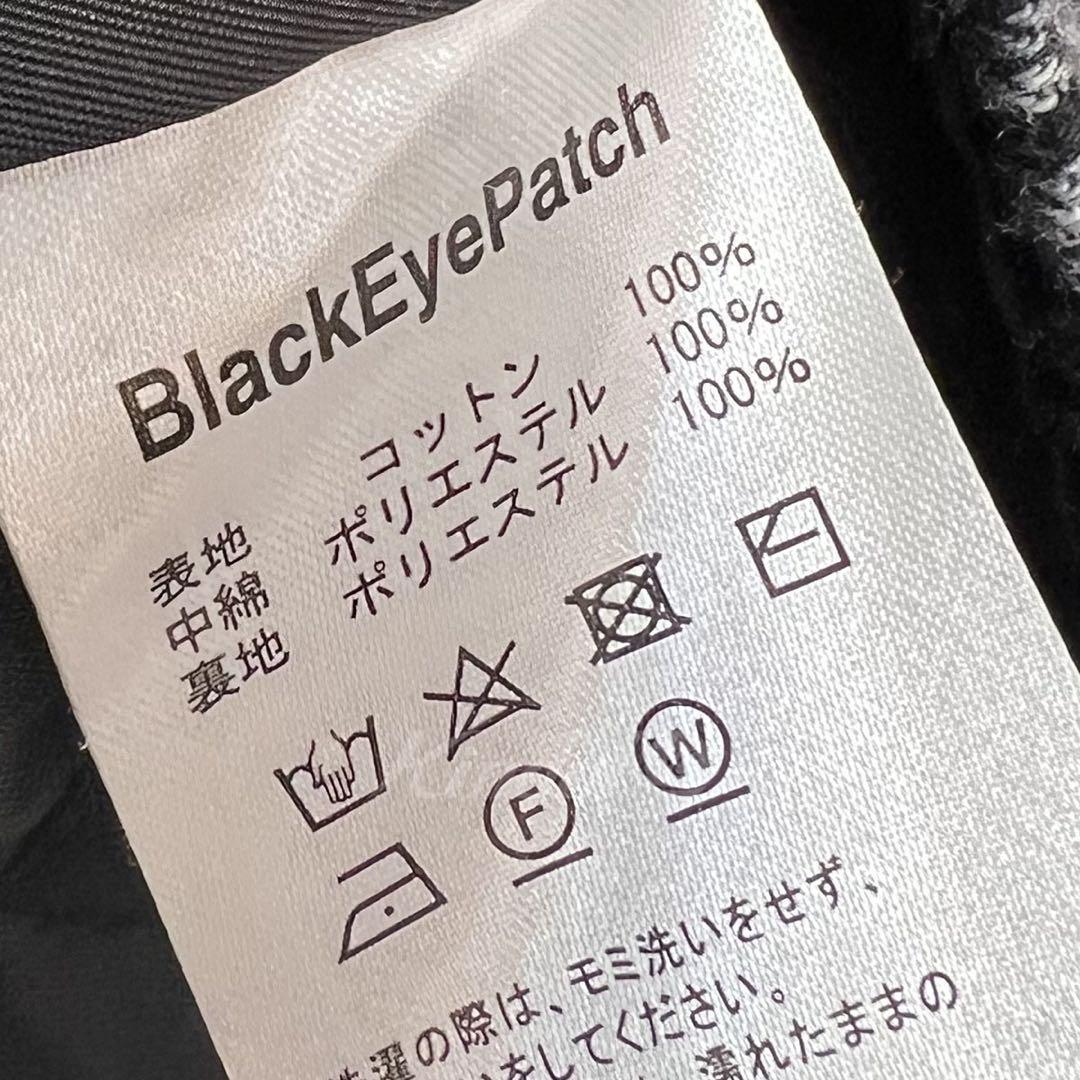 WurtS新品 ブラックアイパッチ キルティングカバーオール