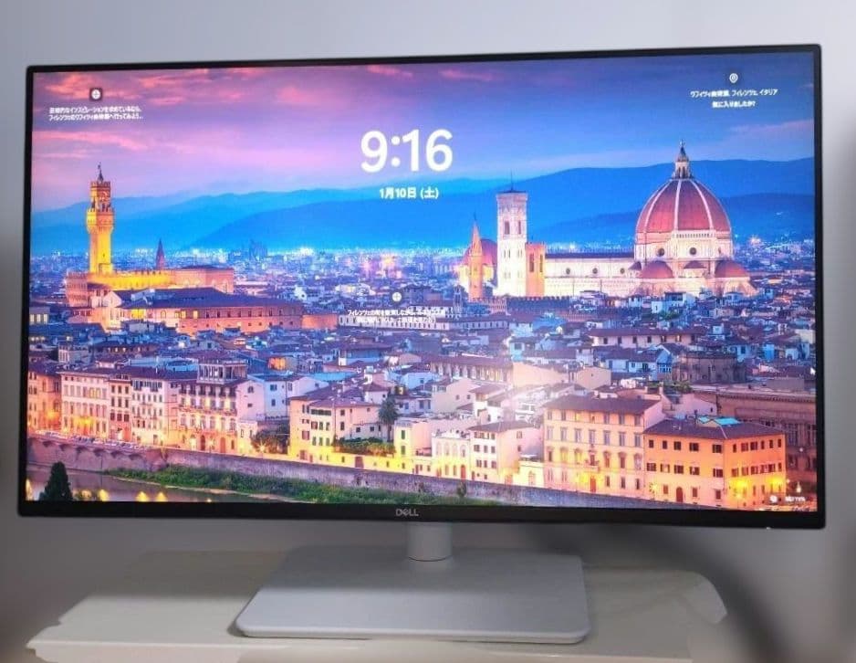 極美品　箱、付属品　Dell 24 Plusモニター S2425HSM　カバー付
