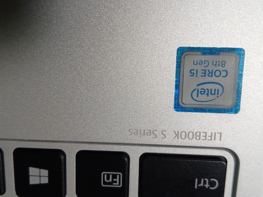 富士通ノートS938/S i5第8世代 Windows11.Office21