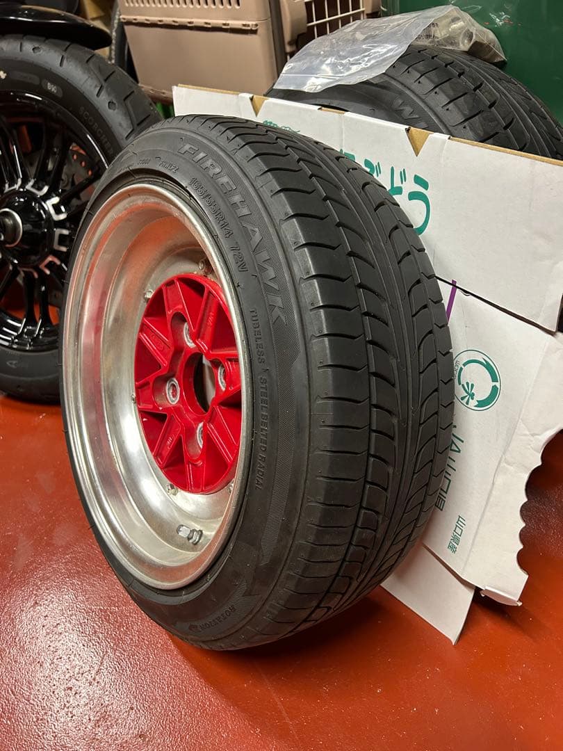 スピードスター　マークIII 14インチ　７J ２本セット