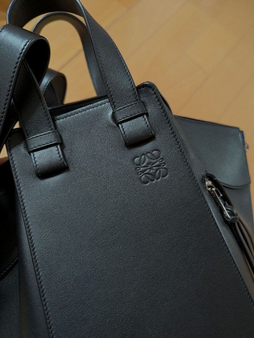 LOEWE ロエベ　ハンモックバッグ　ブラック　2way