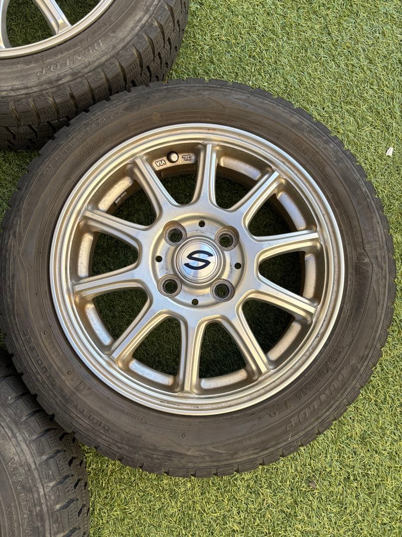 155/65r14 スタッドレスタイヤ＆ホイールセット