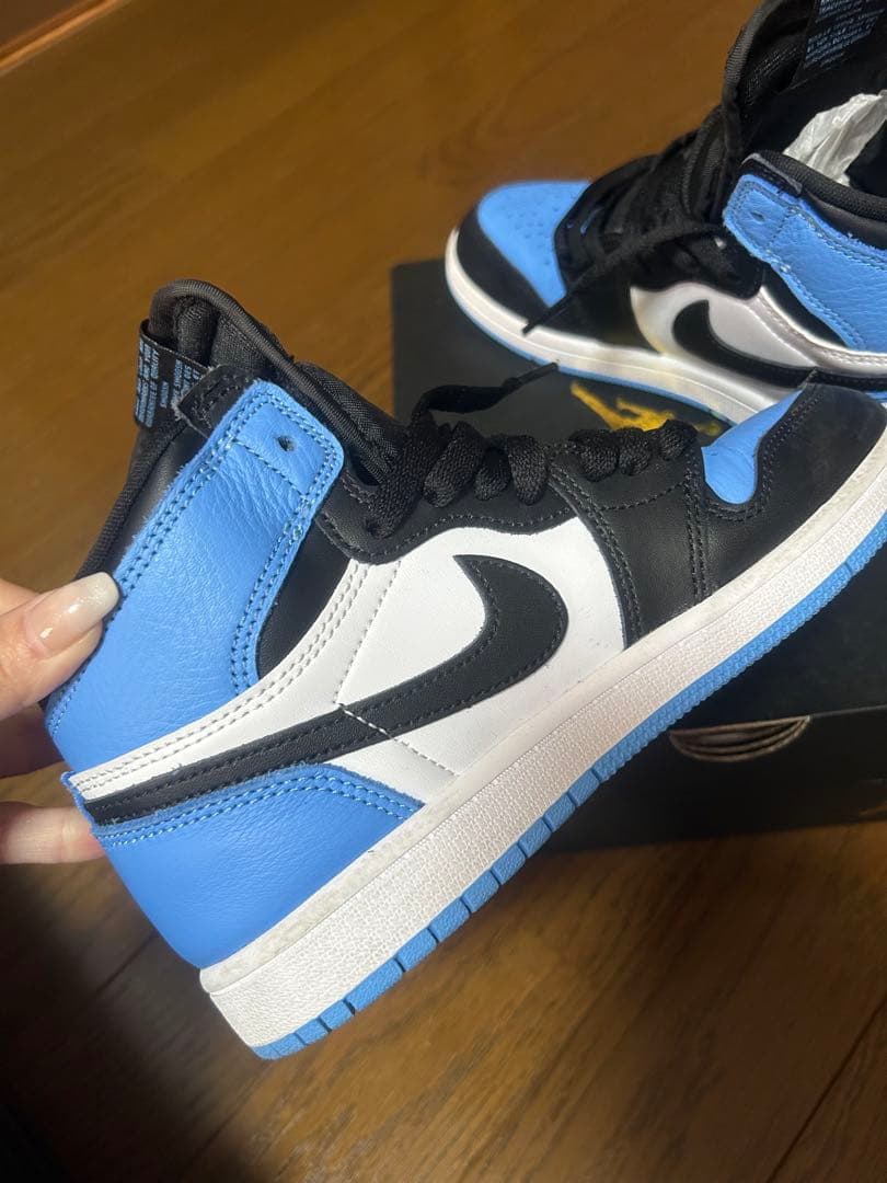 Nike Air Jordan 1 青/黒/白 22cm