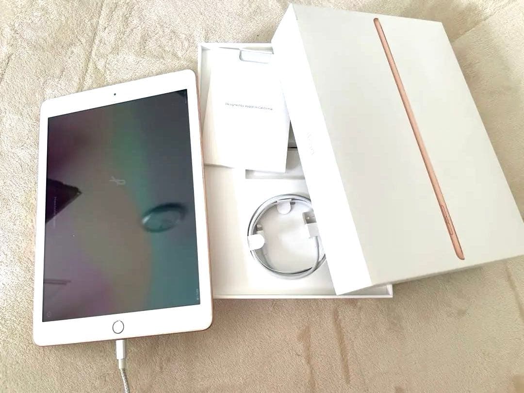 iPad6 ゴールド cellular+Wi-Fi 32GB SIMフリー外箱付