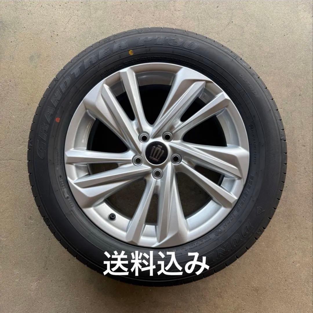 クラウンクロスオーバー　純正ホイール　新車外し 225/60R18 4本　２５年