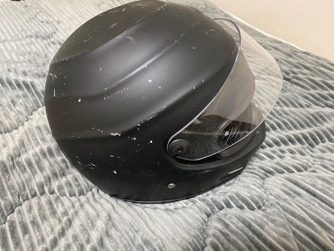 マットブラック ヘルメット ステッカー付き