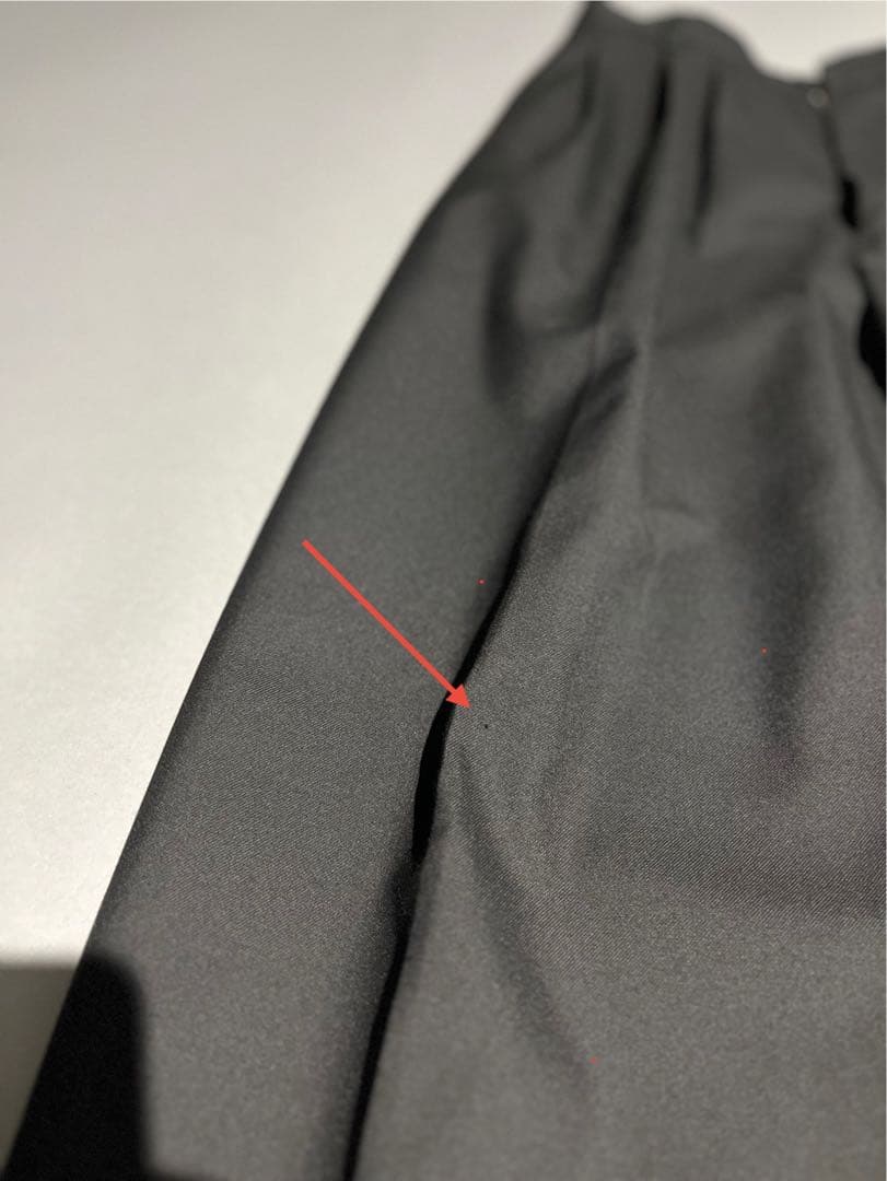 Afiit 3TACK SLACKS FI-17 ブラック スラックス 1