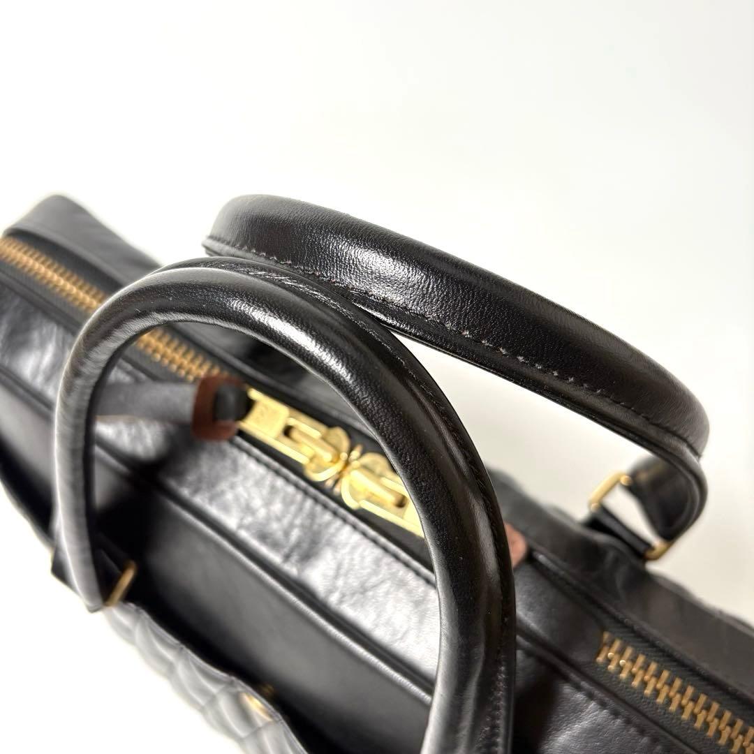 【日本製】COSTOM WORKS ZON レザー ブリーフケース 2way