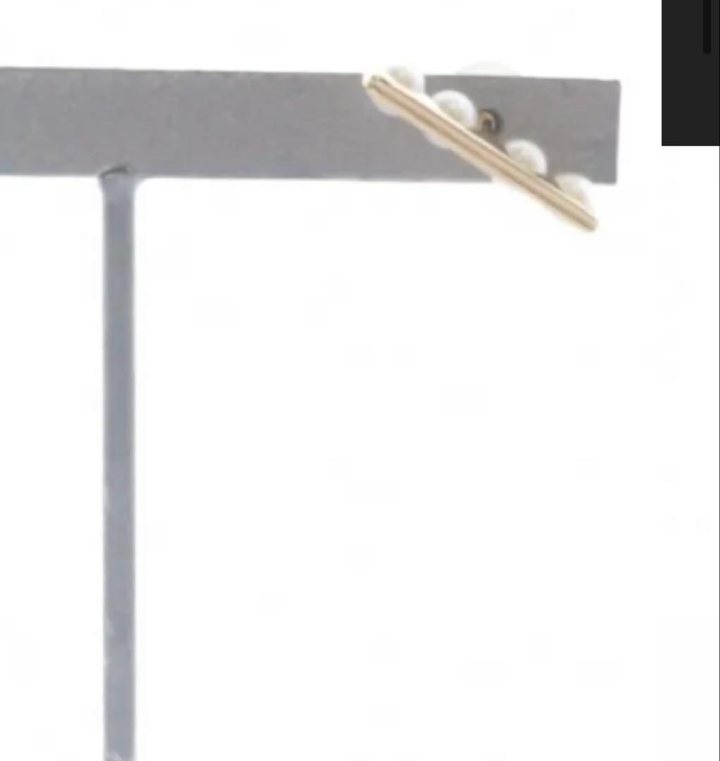 ヒロタカ hirotaka K10 YG BELUGA パール ピアス