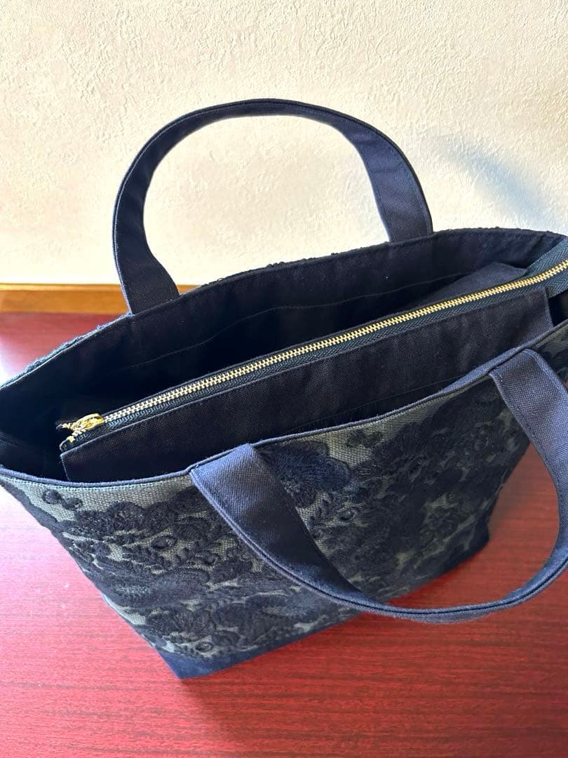 ミナペルホネン smile flower トートバッグ