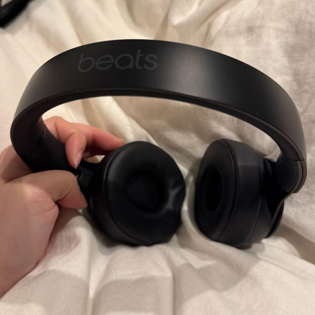 Beats Solo Pro ブルートゥース ヘッドホン ワイヤレス ブラック