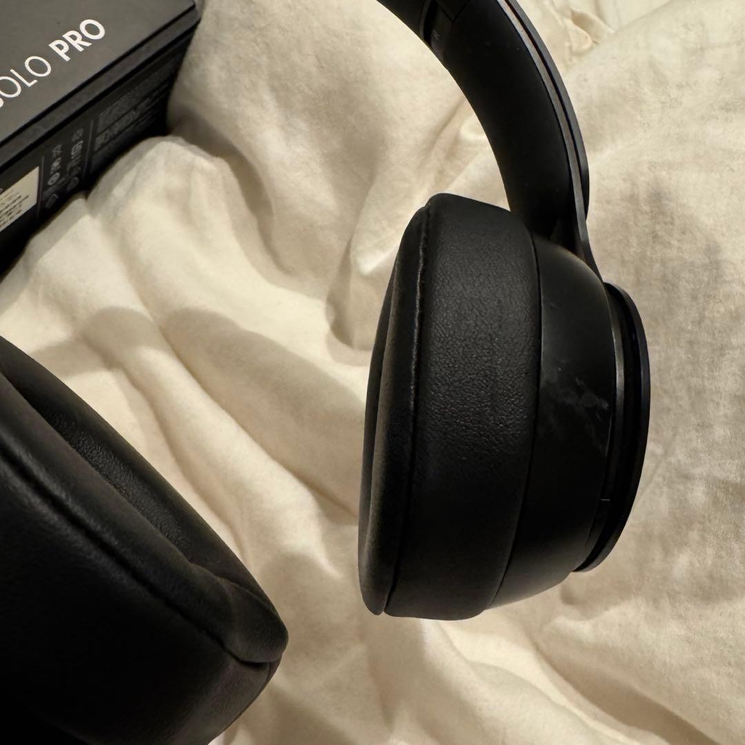 Beats Solo Pro ブルートゥース ヘッドホン ワイヤレス ブラック