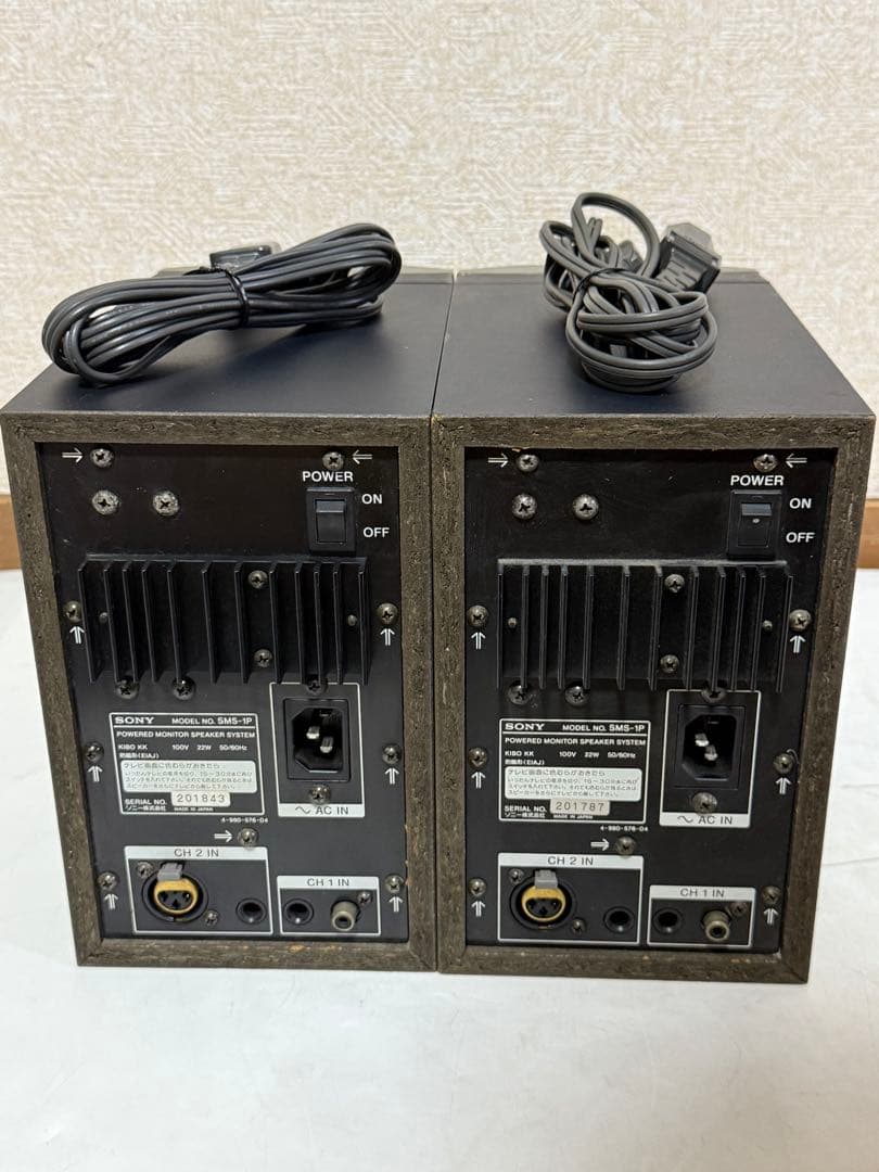 SONY SMS-1P モニタースピーカーペア