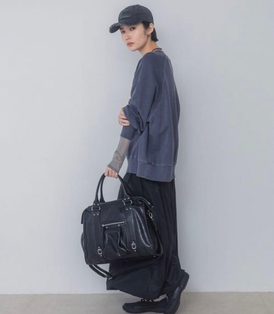 JEANASIS アンティークフェイクレザートート