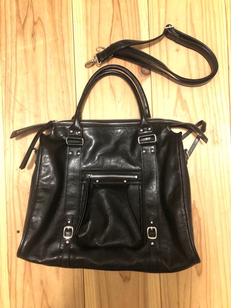 JEANASIS アンティークフェイクレザートート