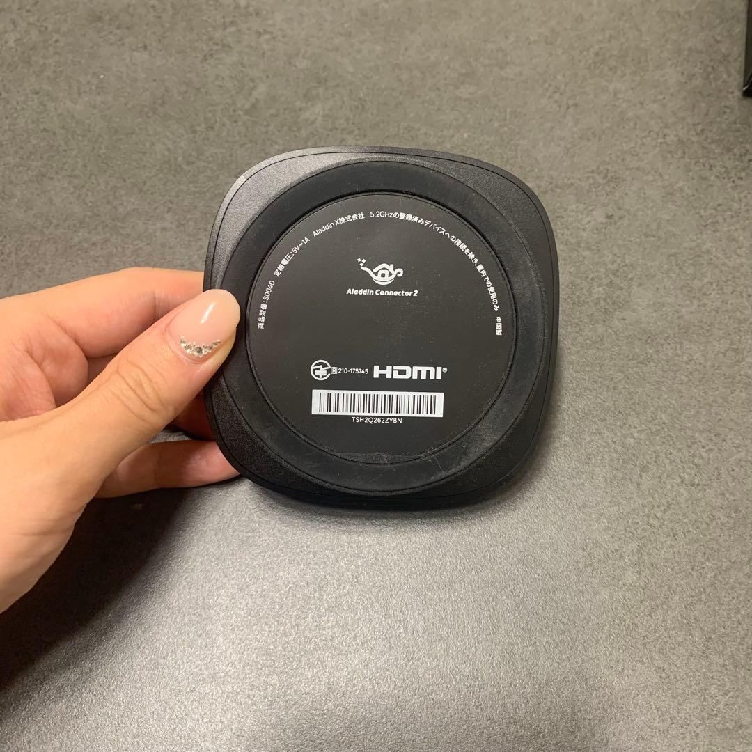 【美品】ワイヤレスHDMI Aladdin Connector 2