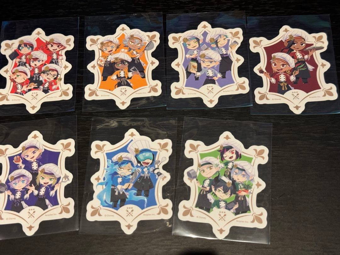 ツイステ グリヒル ステッカー コンプリート