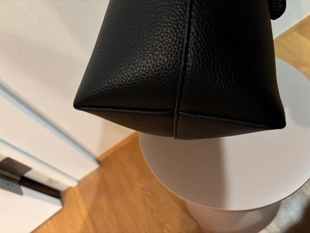 スローブイエナ　ベルトスクエアトートバッグ　ブラック