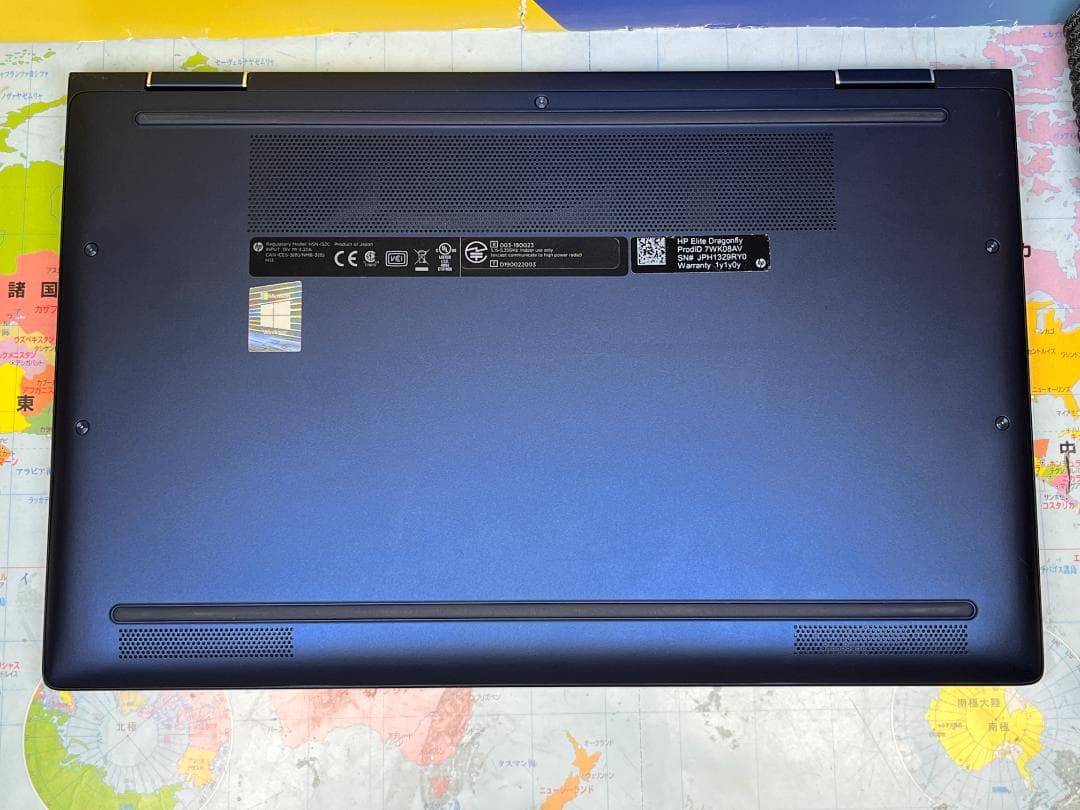 16GB 極美品 HP Elite Dragonfly タッチパネル 2in1