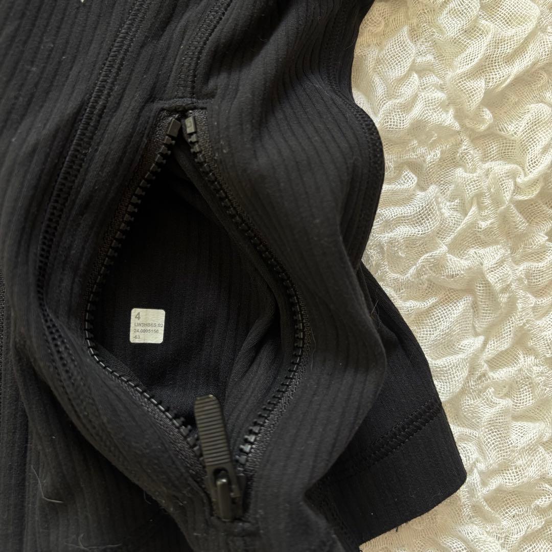 lululemonルルレモン define フルジップジャケットクロップ