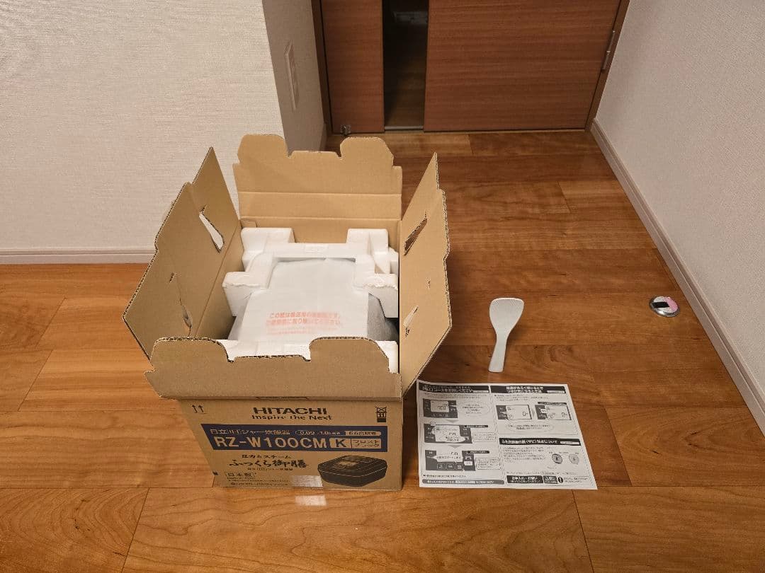 HITACHI RZ-W100CM 炊飯器 1.0L ブラック